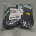 SlowTon Dog Shoes for Large Small Medium Dogs - Breathable Dog Boots for Summer Hot Pavement, Paw Protector for Outdoor Walking Winter Snow, Anti-Slip Rubber Dog Booties for Hardwood Floor (Green, 6)