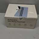 Wireless Cat Water Fountain Stainless Steel, 152oz/4.5L Cat Fountain Battery Operated, Cordless Pet Water Fountain for Cats & Dogs with Motion Sensor, Ultra Quiet Pump, Multi-Filtration