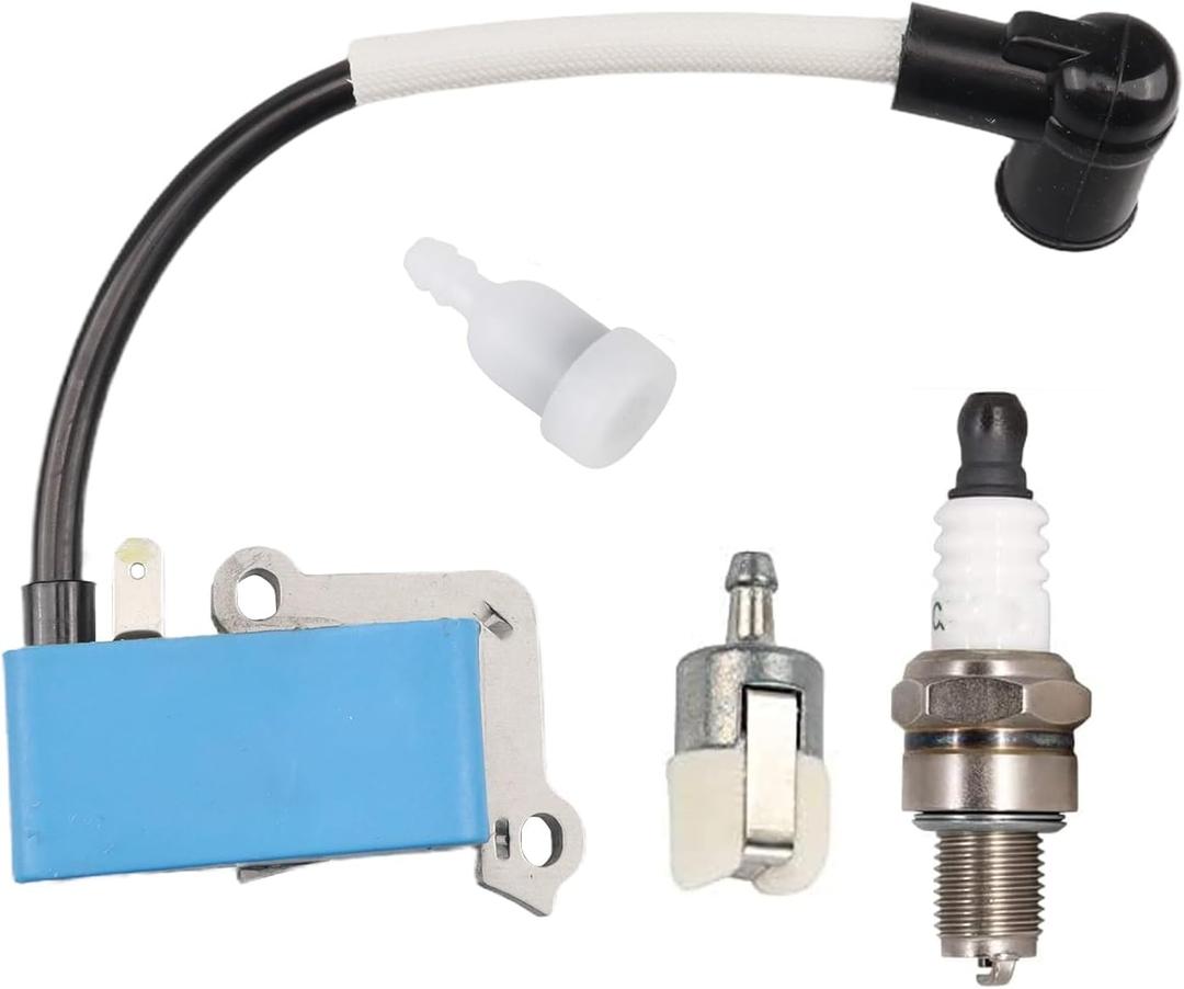 A411001870 Igntion Coil with Spark Plug for Echo PB-8010H PB-8010T PB-9010H PB-9010T Shindaiwa EB810 EB810RT EB910 EB910RT Backpack Blower