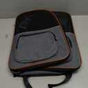 Lekebobor Extra Large Cat Backpack Carrier Expandable Pet Carrier Backpack for Small/Medium Dogs and Medium/Large Cats, Grey (14.2"L x 11.8"W x 17.3"H - XL)