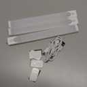 3-Pack Under Cabinet Lighting, 68LED 1800mAh Motion Sensor Lights Indoor, 3 Color Wireless Dimmable Rechargeable Battery Operated Closet Lights, Magnetic Under Counter Light Fixture for Kitchen Stair (8inch)