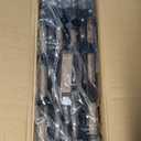 SunnyFeel Portable Folding Camping Cot High Off Ground, Outdoor Sleeping Cots for Adults Heavy Duty, Easy Set up and with Compact Folding Size, Support 300 LBS for Travel Camp Vacation Home Office Nap (Xl-brown)