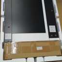 dnbss Nightstand with Charging Station and LED Light, Modern Night Stand with 2 Drawers, Smart Nightstand with USB Ports and Wireless Charger, Bedside Table for Bedroom (Black)