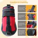 Strap-On Drop Foot Brace (No Knuckling Boot Brace) for Dogs Dog Knee Pads,Corrective Dog Shoes to Safely Lift Toes for Foot Issues, Arthritis, and improving Walking gait in Dogs (L)
