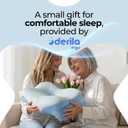 Derila Ergo Cervical Neck Pillow for Sleeping Pillow Contour Memory Foam Pillows for Back, Side Sleeper Pillows 21.25 x 14.17 x 4.72 inches