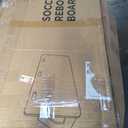 ZivPlay Soccer Rebounder Board Soccer Wall Kick Back Trainer with 2 Rebound Angles for Ball Passing and Bounce Back Training