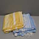 4 Packs Turkish Beach Towel Pool Swim Towels Set Bulk Soft Cotton Extra Large Sand Free Quick Dry Thin Lightweight Travel Vacation Essentials Cruise Accessories Must Haves Clearance Sandless Oversized (72 x 36 inch)