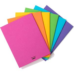 Mr. Pen- Colorful Blank Books, 4.25 x 5.5 Inches, 6 Pack, 32 Pages, Blank Notebooks for Kids, Mini Notebooks for Kids, Mini Journal for Students, Blank Journal for Kids, Unlined Notebook, Kids Journal (Happy Hues)