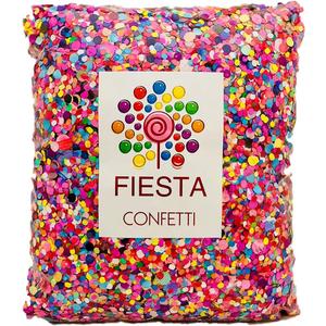 Fiesta Confetti.Value Mexican Colorful Paper Confetti. Jumbo Bag .95lb/425gr.
