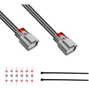 MAMIKO Ignition Coil Connector Pigtail Harness CU2Z-14S411-AFA for Ford Expedition F150 Explorer Flex Lobo Taurus Transit-150 Transit-250 Transit-350, for Lincoln MKS MKT Navigator 3.5 V6 Engine -2Pcs