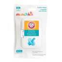 Munchkin Arm & Hammer Pacifier Wipes - Safely Cleans Breast Pump Parts and Feeding Essentials for Baby and Toddler, 1 Pack, 36 Wipes