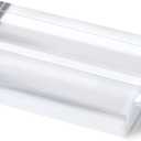 UNIQOOO 3" Clear Acrylic Stand |3mm Slot Wedding Sign Holders, Perfect for Wedding, Table Number, Exhibition, Office, Restaurant, Business, 20 Count