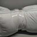 Goose Down Bed Pillows King Size Set of 2 (White), Hotel Collection Pillows for Sleeping, Gusseted Pillow for Side, Back, or Stomach Sleepers, 20" x 36"