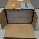 Treela 6 Pcs 2.5" W x 14" H Hurricane Candle Holder Sleeve Bottomless Glass Cylinder Candleholder Sleeve Tall Candle Glass Cover Clear Open Ended Shade Chimney Tube Cover for Pillar Taper Lamp