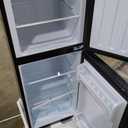 4.8 Cu. Ft. Fridge with Freezer, 2-Door Mini Fridge with Freezer, Adjustable Thermostat Small Refrigerator, Dorm Refrigerator for Apartment, Office, Kitchen, Black