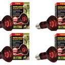 Exo Terra Heat-Glo Infrared Spot Lamp, 75-Watt/120-Volt (12 Pack)