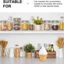 Cabilock Ice Cream Mechanical Kitchen Timer 60-Minute Countdown Clock 4.17X2.59X2.59In Plastic Cooking Timer for Baking Cooking Classroom Use