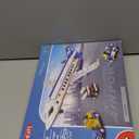 WINGIFT 510 Pcs City Passenger Airplane Building Set, 6 IN1 Plane Building Blocks Toys, STEM Aircraft Bricks with Shuttle Bus, Baggage Truck,Airplanes Model Toys Gifts for Adults Boys Girls Age 6-12+