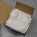 MIULEE White Faux Fur Lumbar Decorative Throw Pillow Covers 12x20 Inch Set of 2 Super Soft Cozy Plush Cushion Cases Luxury Fluffy Pillowcases for Sofa Couch Bed Living Room