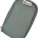 Mini Insulated Bag Snack Bag Mini Lunch Bag Insulin Bag,(Gray)