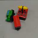 Wooden Train Accessories Battery Operated Locomotive Train, Remote Control Train for Track Set, Powerful Engine Train Vehicles Fit All Major Brands Track Railway System (Battery Not Included)