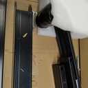 Happybuy Handrails for Outdoor Steps, Fit 1 or 3 Steps Outdoor Stair Railing, Black Wrought Iron Handrail, Flexible Front Porch Hand Rail, Transitional Handrails for Concrete Steps or Wooden Stairs
