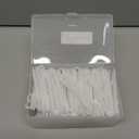 80 Pcs Adjustable Pinch Pleat Curtain Hooks Curtain Clips, Plastic Curtain Hooks for Drapes, Curtain Pin Hooks for Window Curtain, Door Curtain, Shower Curtain