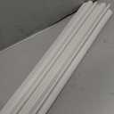 Yaocom 2 Strip White 32 Inch Vinyl U-Shape Door Bottom Seal, Slide on Weatherstrip Interior Door Bottom to Block Light and Reduce Noise Fits 32 x 1-3/8 Doors, Fills 1/2 1-1/2 Gaps