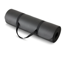 Amazon Basics 1/2 Inch Extra Thick Exercise Yoga Mat with Carrying Strap, Cushioned Support, for Fitness and Gym Workouts