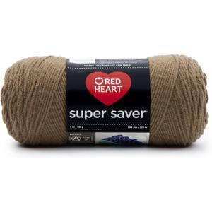 RED HEART Super Saver Yarn, Cafe Latte (Single)