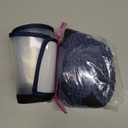 Supet Raised Inflatable Dog Cone Alternative Collars for After Surgery, Dog Donut Collar After Surgery, Soft Pet Cone for Large Dogs to Stop Licking (L(Neck 12"-16"), Navy)