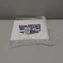 Wireless Keyboard Case for iPad Pro 13" (M5/M4, 2025/2024), Transparent Protective Cover with 7-Color Backlit Keyboard, 360 Rotating Stand, Multi-Touch Trackpad and Pencil Holder, Purple