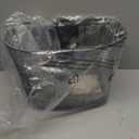 Schwinn Quick Release Wire Bike Basket, Black, Weather Resistant, Folding Handle for Hand Carry, Fits Most Adult Bicycles, Includes Mounting Hardware, Bicycle Basket for Adult Bikes