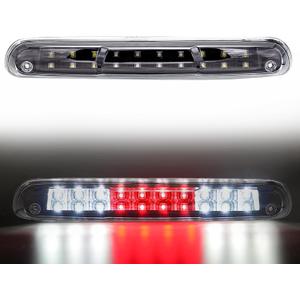 LED 3rd Brake Light, High Mount Stop Light, Third Brake Light Assembly Compatible with 2007-2013 Chevy Silverado/GMC Sierra 1500 2500 3500, High Mount Rear Brake Lights, Black