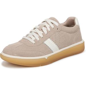 Vionic Women's City Walk Sneaker Lucid Beige Leather and Suede, 9M