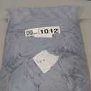 RestfulGlow 12 Pack Dusty Blue Cheesecloth Table Runner 10FT Cheese Cloth Boho Gauze Fabric Table Runner 35 x 120 Inch Rustic Sheer for Holiday Wedding Decor Baby Shower Party Decoration(Dusty Blue)