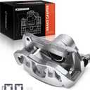 A-Premium Disc Brake Caliper Assembly with Bracket Compatible with Select Acura and Honda Models - CL, TL, TSX, Accord - Front Left Driver Side; RL - Front Right Passenger Side
