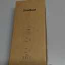 25Ft Extension Cord with Multiple Outlets, Flat Plug Power Strip Surge Protector with 25 Ft Long Cord, 6 Outlet 3 USB Ports (1 USB C), Multi Outlet Wall Plug for Travel, College, Dorm Room Essentials (White)