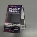 2 x Pickleball Paddle Eraser, Carbon Fiber Pickle Ball Racket Cleaner, Fast & Easy Rubber Bar to Remove Ball Residue, Dirt, & Minor Scrapes/Scratches