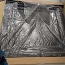 Art3d PVC Ceiling Tiles, 2'x2' Plastic Sheet in Black (12-Pack), 24"x24"