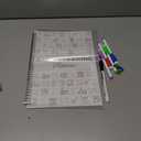 Cleaning Planner, Cleaning Schedule and Checklist Organizer, Daily Weekly Monthly Household Cleaning Planner, Chore Chart Notebook for Home, Family Cleaning Tasks, DIY Home Improvement, Editable Template (1 Pack, White)