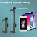 Magnetic Phone Mount Holder, 360 Adjustable Magnetic Phone Suction Cup Mount. Attaches to All Metal Surface Gym/Car/POV/VLOG Hands-Free Shooting for iPhone16/15/14/13 and All Phones