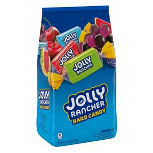 JOLLY RANCHER Assorted Fruit Flavored Hard Candy Bulk Bag, 5 lb (5 Lb (360 Pieces) (Pack of 1))