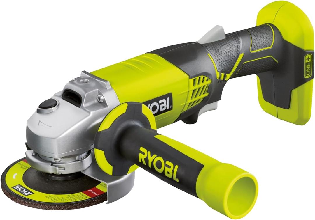 Ryobi 5133001903 R18AG-0 One+ Cordless Angle Grinder Angled