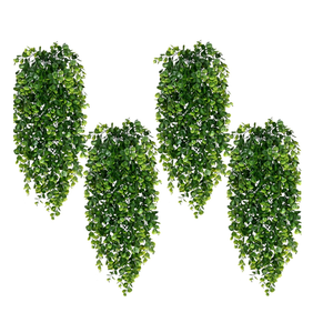 Waipfaru 8Pcs Fake Hanging Plants 2.7ft Fake Plants UV Resistant Fake Vines Artificial Decor for Indoor Outdoor Party Wall Porch Wedding Decoration