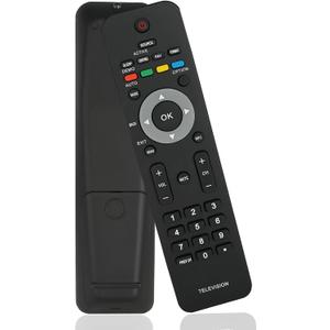 Replacement Remote Control for Philips TV 42PFL3603D/27 55PFL5706/F7 47PFL3603D 47MF439B 52MF438B