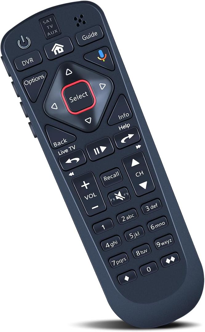 ZWP MG3-2027 Replacement Voice Remote Control Compatible for Dish Network 54.1 54.2 54.3 54 Series UHF