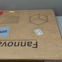 20 Inches Deep Large Printer Stand, 2 Tier Under Desk Printer Table with Height Adjustable Shelf, Rolling Printer Cart with Wheels for Home Office Storage - White