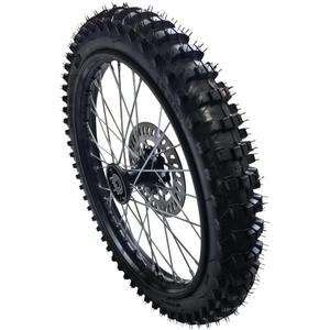 14" Front Wheel Rim Tire Assembly for 50cc 110cc 125cc Dirt Bike tao TTR SSR CRF Apollo 12mm Axle Includes 190mm Steel Brake disc 60/100-14 Tire Tube