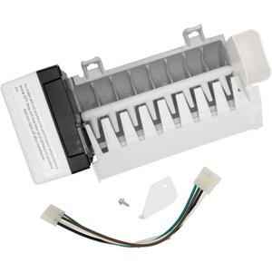 Supplying Demand 2198597 W10190960 Refrigerator Freezer 8 Cube Ice Maker Assembly Replacement Works With W10757851 Control Board Model Specific Not Universal
